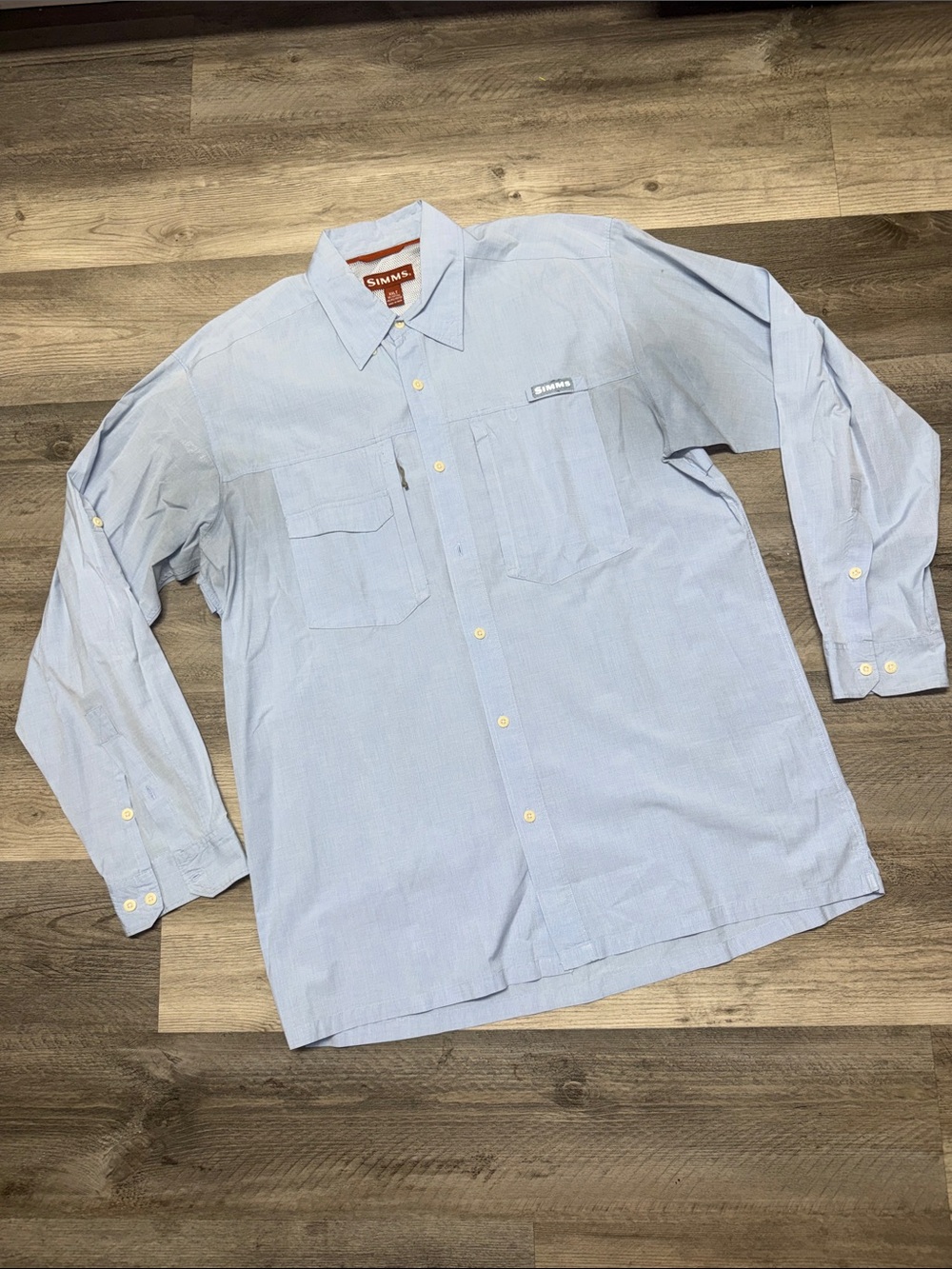 Simms button shirt top